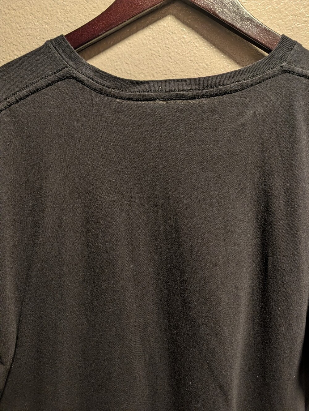 Realtree Black T-Shirt with Green Camo Antler Logo Hunting Casual Men's Size XL - Picture 5 of 7